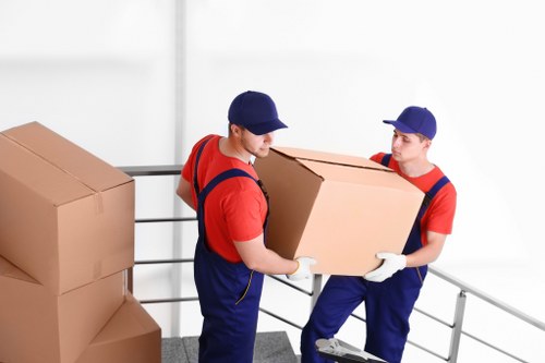 Sutton Man And Van team following safe moving procedures