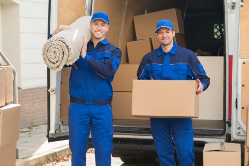 Man and van moving services in Sutton with a local removal vehicle