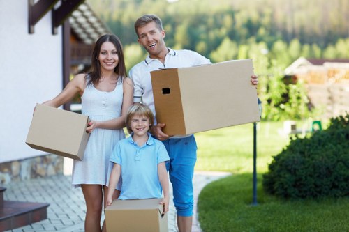Reliable moving van for residential and business moves in Sutton