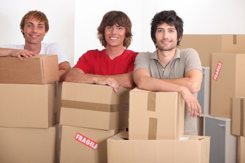 Packing and furniture handling for a Sutton house move